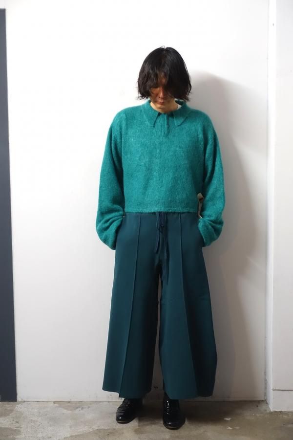 SHINYAKOZUKA(シンヤコヅカ)/SLIGHT POLO/POOL GREEN 通販 取り扱い