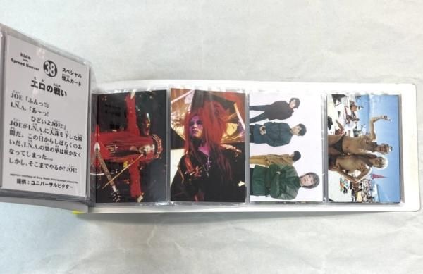 hide 怪人カード48枚セット 専用ホルダー付 トレーディング・カード No