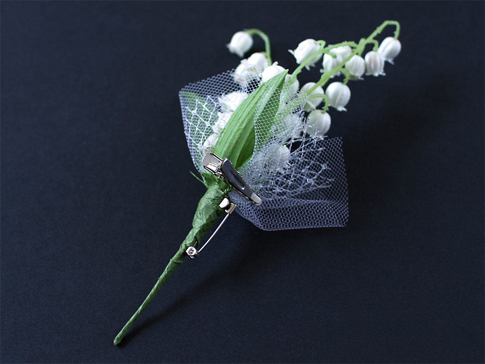 S-900 すずらんコサージュ(クリップ付) – インスタイルコサージュ