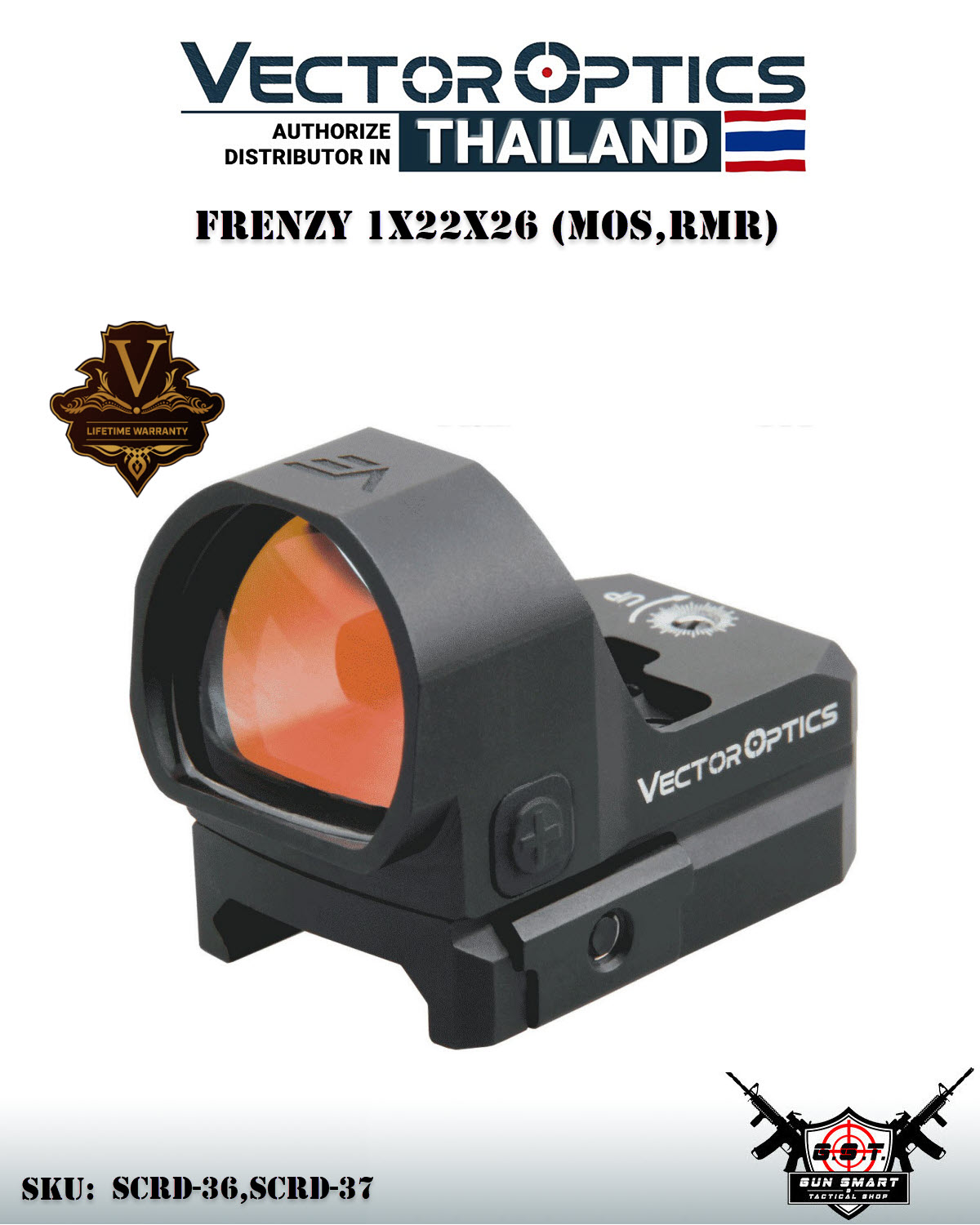 FRENZY 1X22X26 (MOS,RMR) - VectorOpticsThailand