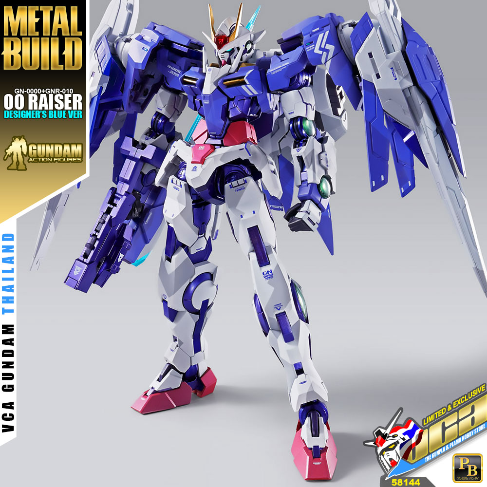 PremiumBandai® Metal Build 00 RAISER (DESIGNER'S BLUE VER