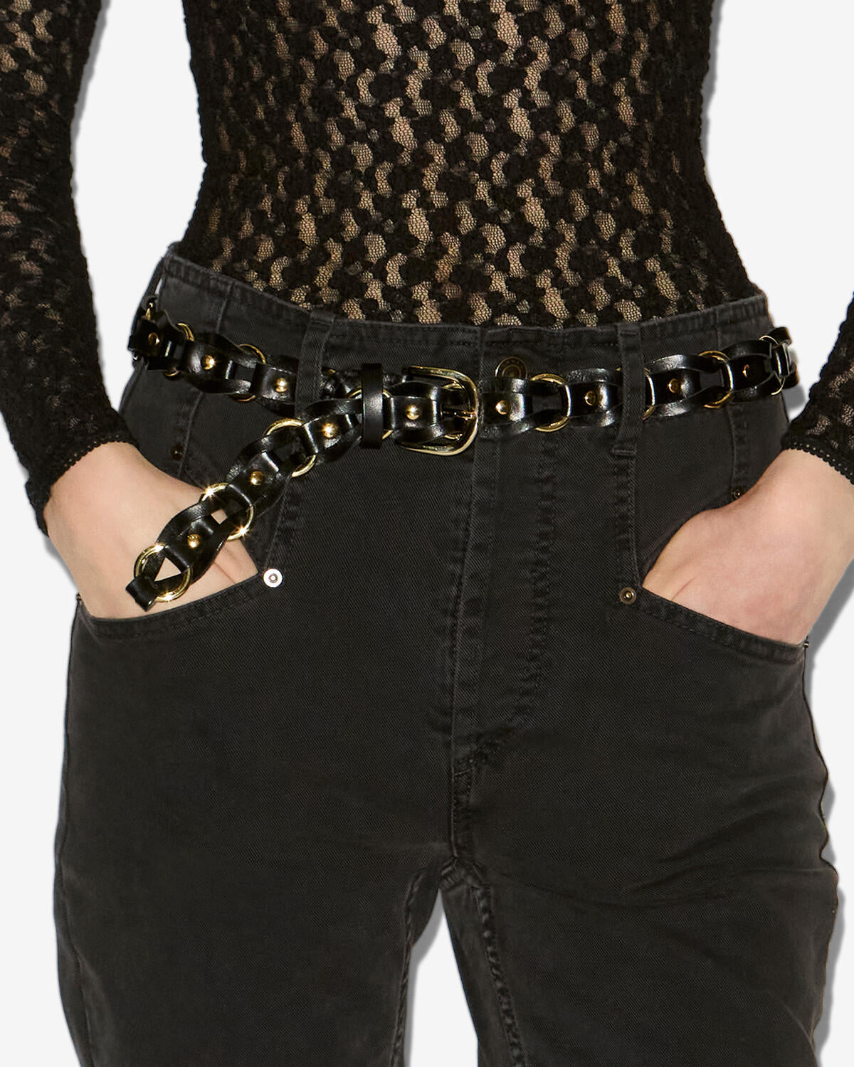 CEINTURE FATSA Femme écru | ISABEL MARANT Site Officiel