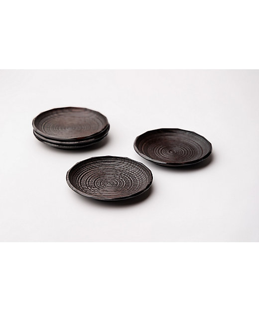 村瀬治兵衛 沢栗平山皿 4．5寸 （1枚） | 嘉門工藝/カモンコウゲイ