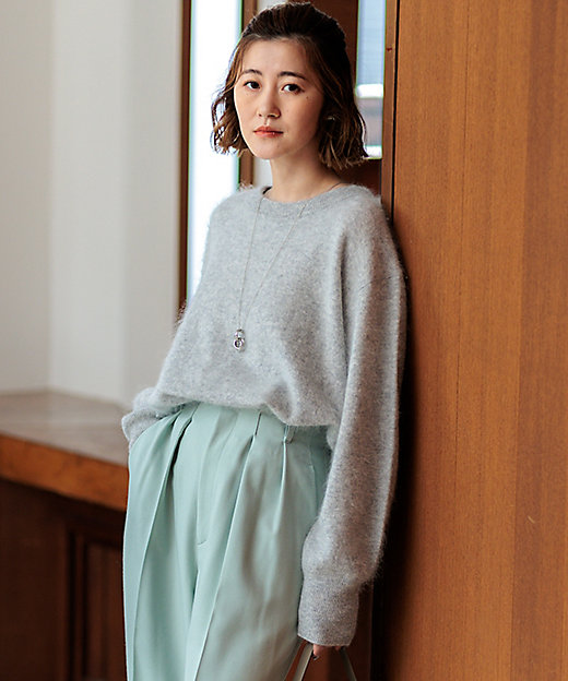 ウールカシミヤシャギー ニット（KRWOCW0562） | 23区