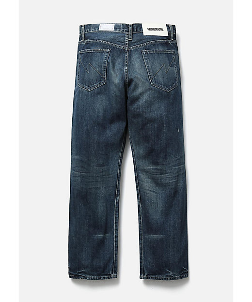デニムパンツ WASHED DENIM DP BASIC PANTS