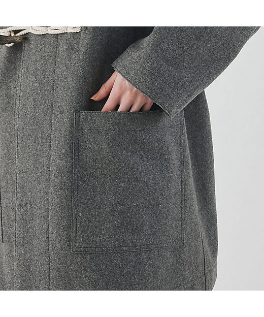 ウールフェルトライク ダッフルコート | GALERIE VIE (Women