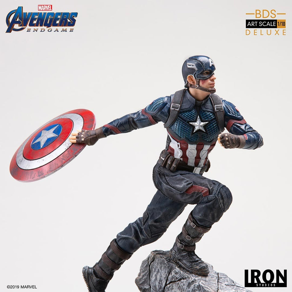 Statue Captain America Deluxe - Avengers: End Game - Art Scale 1
