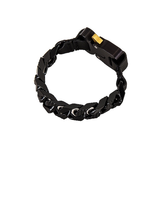 Moncler Genius Moncler Alyx Metal Buckle Bracelet in Gunmetal | FWRD