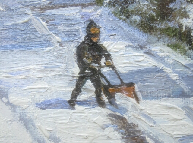 油彩画 人見友紀 「函館港」 】絵画の買取実績一覧 - いわの美術