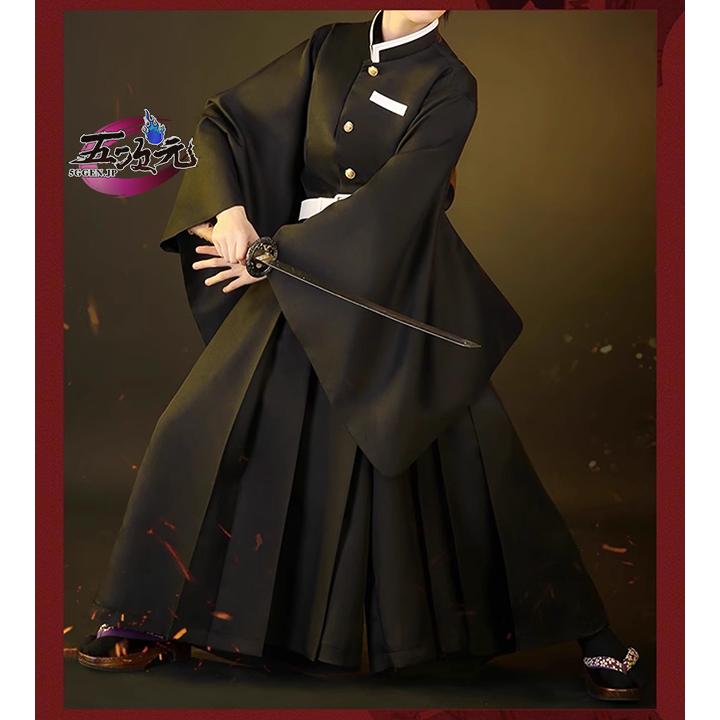 三分妄想 鬼滅の刃 コスプレ 鬼殺隊 時透無一郎 衣装 ※ウイッグ 靴 刀