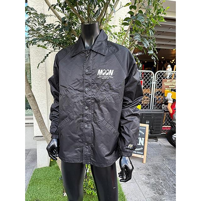 ムーンアイズ コーチジャケット 春夏仕様（ブラック）（Lサイズ