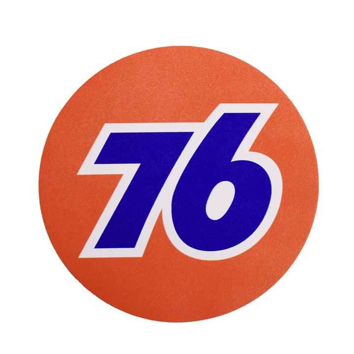 ステッカー 76 ユノカル ラウンド UNOCAL アメリカン雑貨 : アメリカン