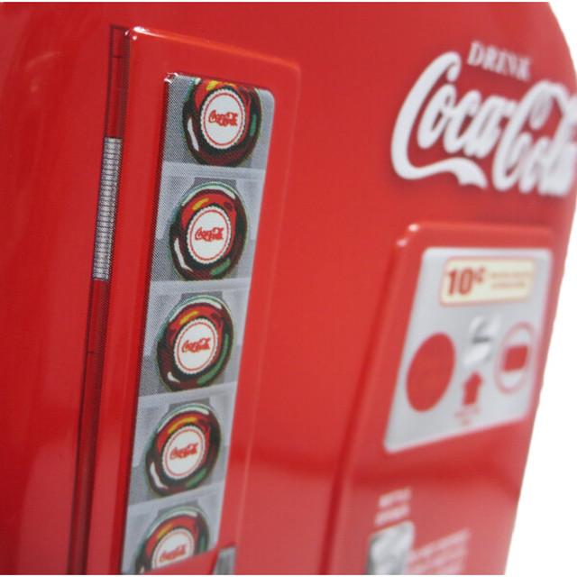 コカコーラ ベンディングマシン ティン バンク 自販機型貯金箱 : Ave