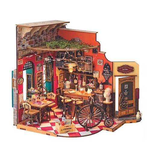 ROBOTIME Cheers Bar & Dining【DG173】Rolife DIYミニチュアハウス