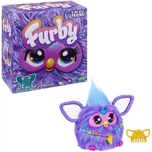 Furby Purple】 新シリーズ ファービー パープル/インタラクティブトイ