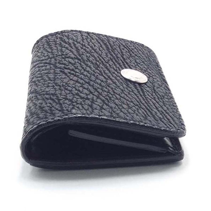 BOX型 コインケース シャークレザー メンズ レディース 小銭入れ 革