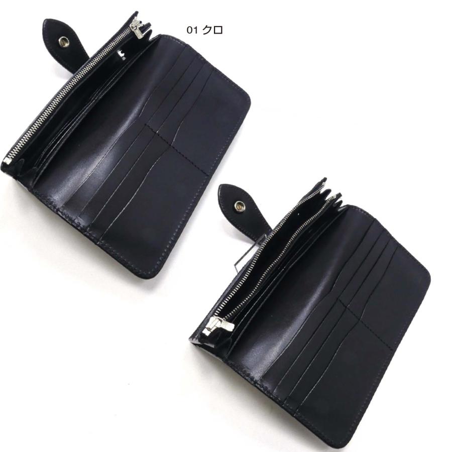 二つ折り長財布 エレファントレザー メンズ財布 レディース財布