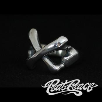 RAT RACE リング メンズ ブランド 指輪 シルバー クロスボーンリング 7