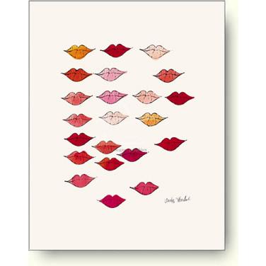 出荷区分C】アンディ ウォーホル 唇 リップ 【アートポスター