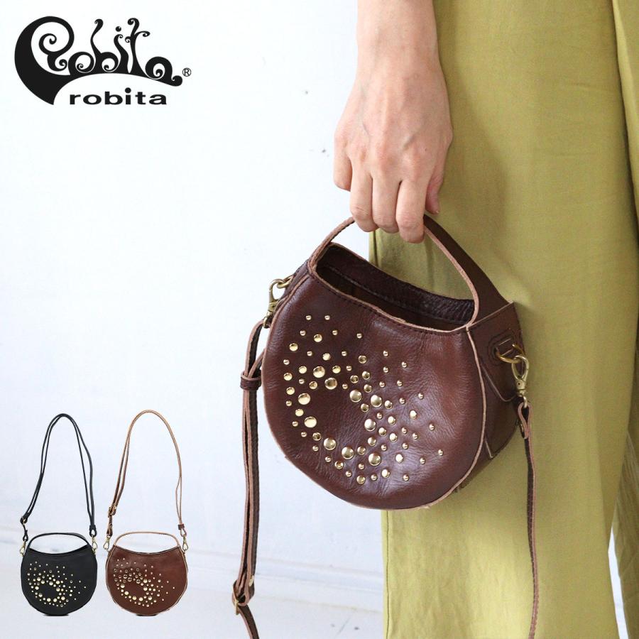 robita（ロビタ） 生産終了品 ショルダーバッグ サークルスタッズ