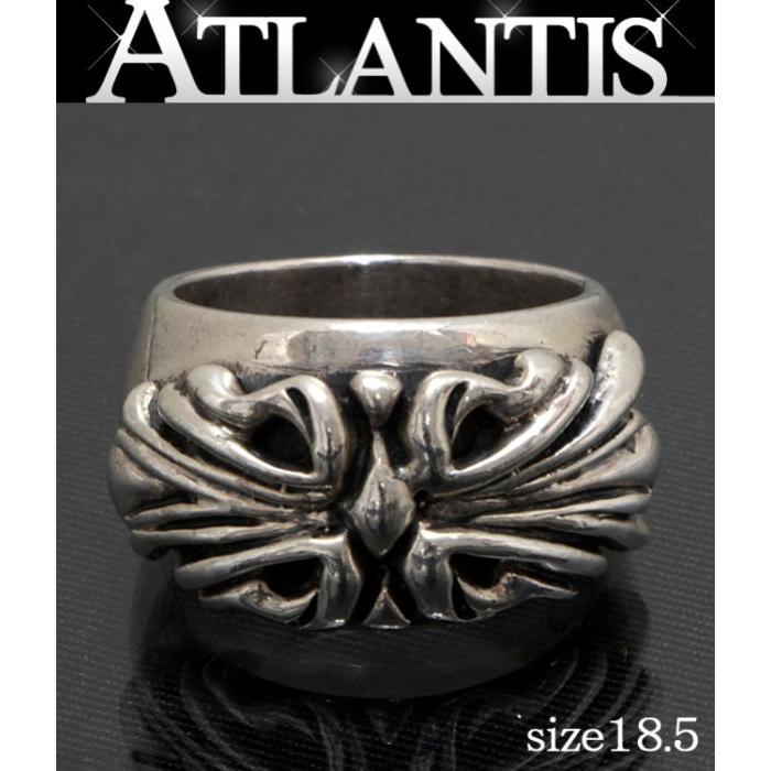 エーアンドジー 美品 A＆G シルバークロスリング 指輪 シルバー SV925