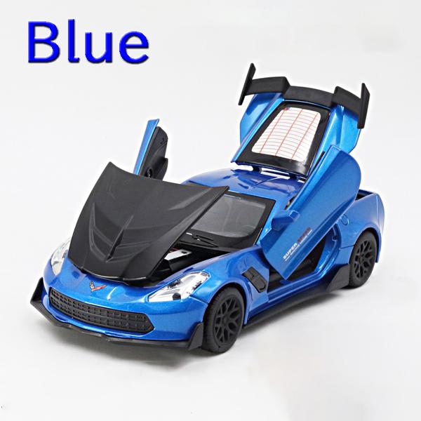 CORVETTE（コルベット） シボレー C7 1/32 ミニカー 全5色 ライト点灯