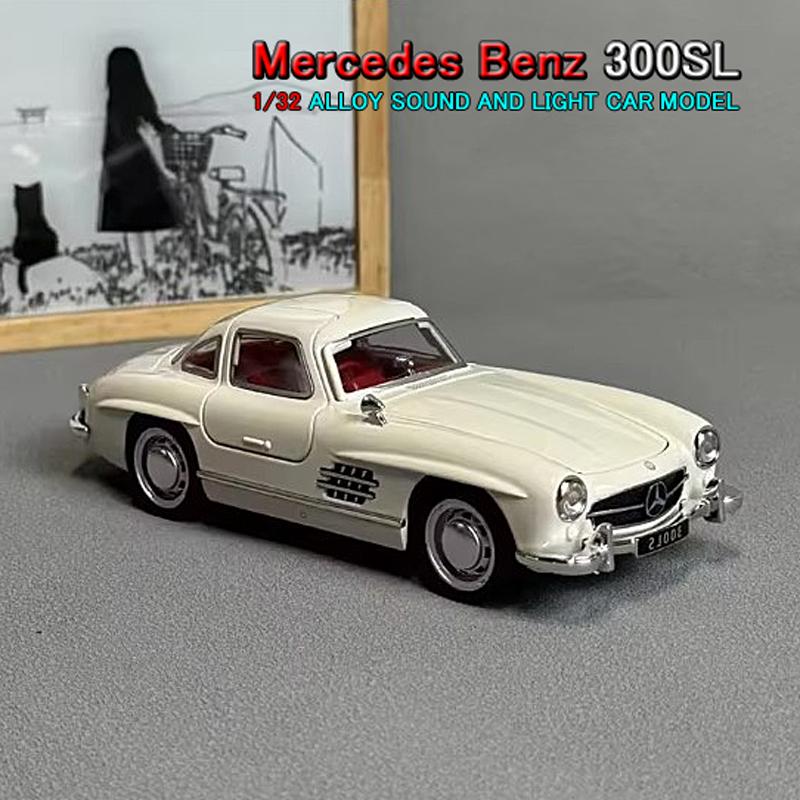 1954年 メルセデス ベンツ 300SL クーペ 1/32 ミニカー 全4色 ライト