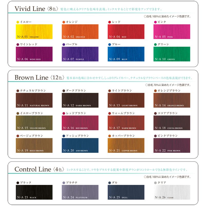 napla（ナプラ） ナシード アシッドカラー オレンジ 190g : BeautyPro