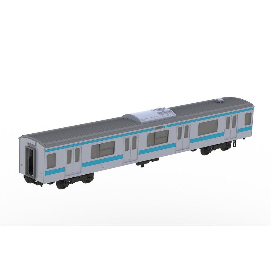 PLUM 1/80 JR東日本209系直流電車タイプ(京浜東北色) サハ209キット