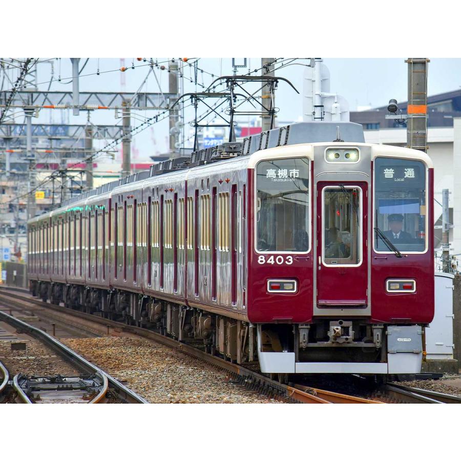 グリーンマックス 32117 阪急8300系（2次車・8303編成・白ライト）8両