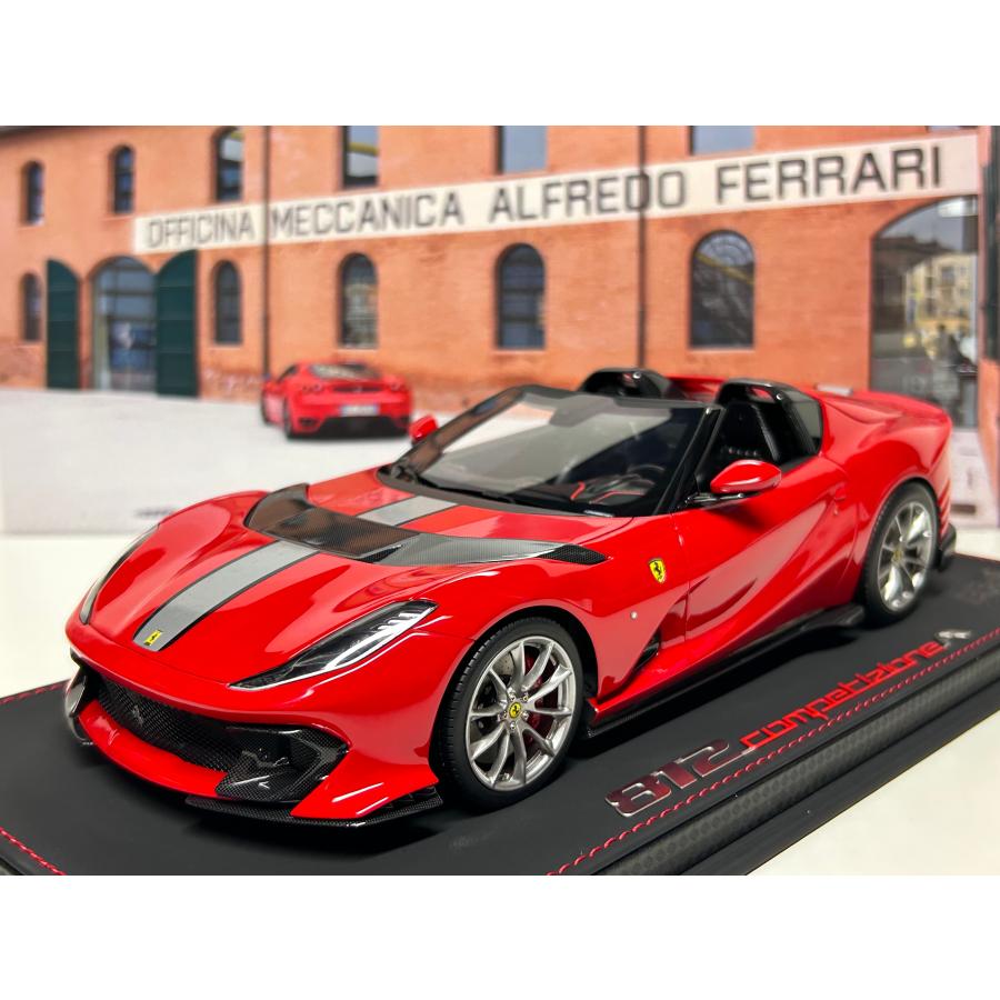 B.B.R BBR 1/18 Ferrari 812 Competizione A Rosso corsa フェラーリ