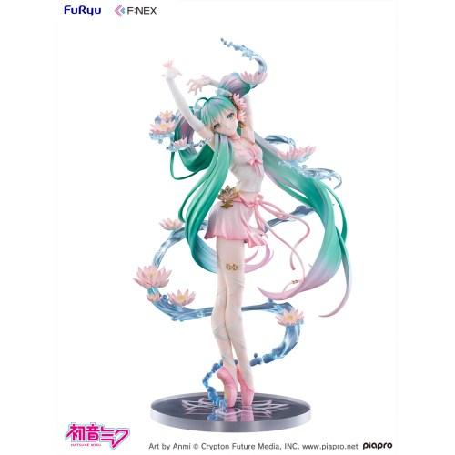 初音ミク』 睡蓮ver. 1／7スケールフィギュア 【AMU-FNX1166】 (塗装
