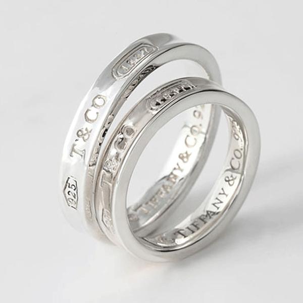 TIFFANY&Co.（ティファニー） ペアリング TIFFANY＆Co. 1837 ナロー