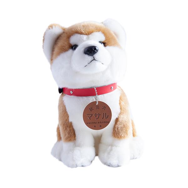 秋田犬 ぬいぐるみ 座りマサル M 贈り物 お取り寄せ ギフト 故郷 秋田