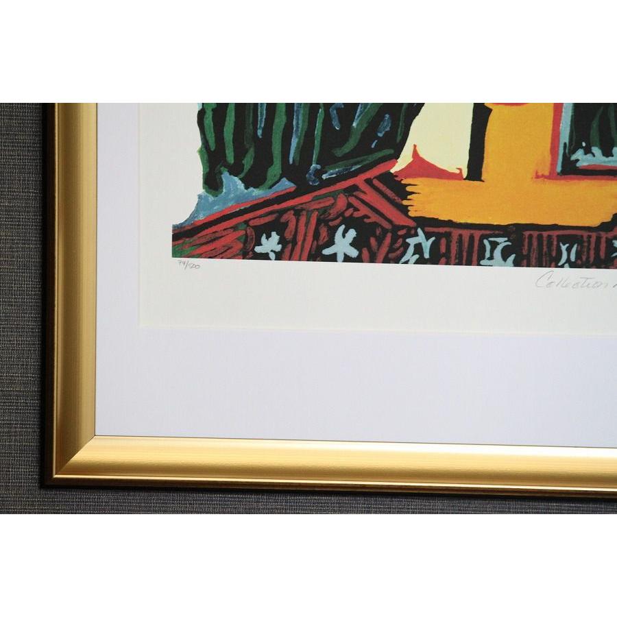 絵画 販売販売 パブロピカソ 帽子を被った女の胸像 額縁付き : 絵画