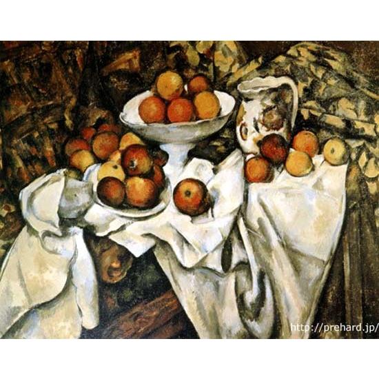 セザンヌ 絵画 リンゴとオレンジ F8号 【複製】【美術印刷】【世界の