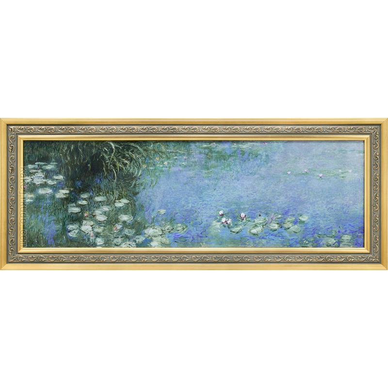 クロード・モネ 睡蓮、朝 オランジュリー美術館所蔵絵画 【複製