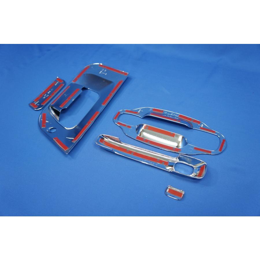 三菱ふそう 17スーパーグレート用ドアハンドルガーニッシュ/メッキ