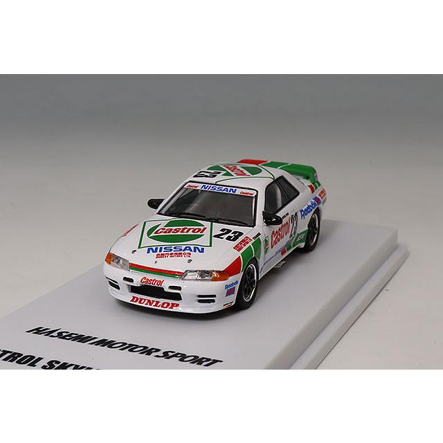 京商 1/64 カストロール スカイライン GT-R(R32) Gr.A 1990 #23 LED
