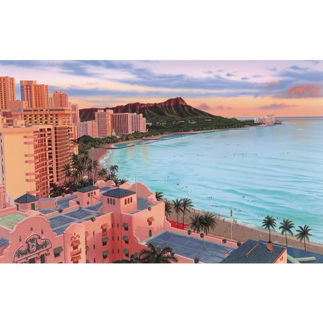 ハワイアン雑貨 インテリア ハワイ 雑貨 栗山義勝 キャンバス パネル絵