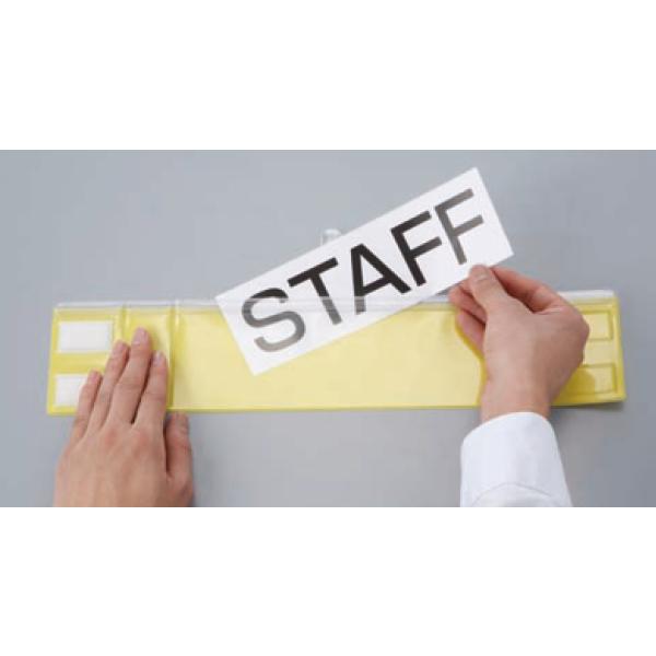 ファスナー付腕章 （クリップタイプ） 緑 腕章 差し込み式 差し込み