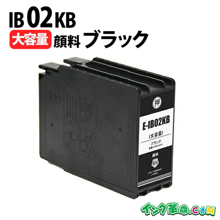インク革命.COM エプソン インク IB02KB 大容量 顔料ブラック