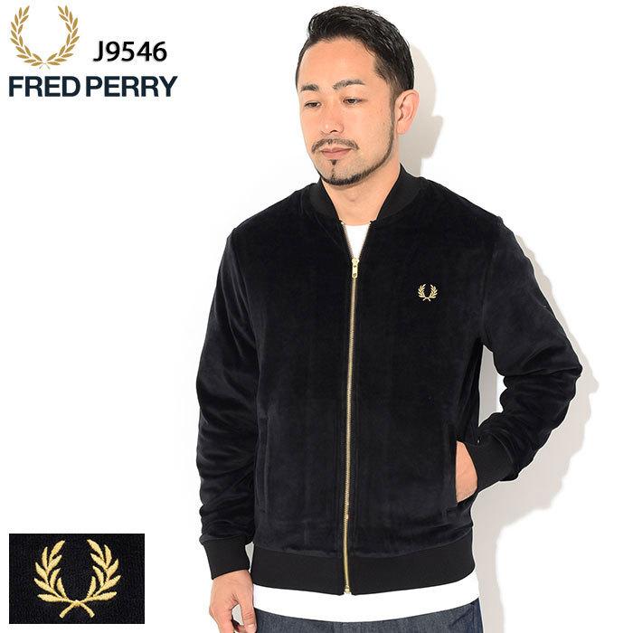 FRED PERRY（フレッドペリー） ジャケット メンズ ベロア ボンバー