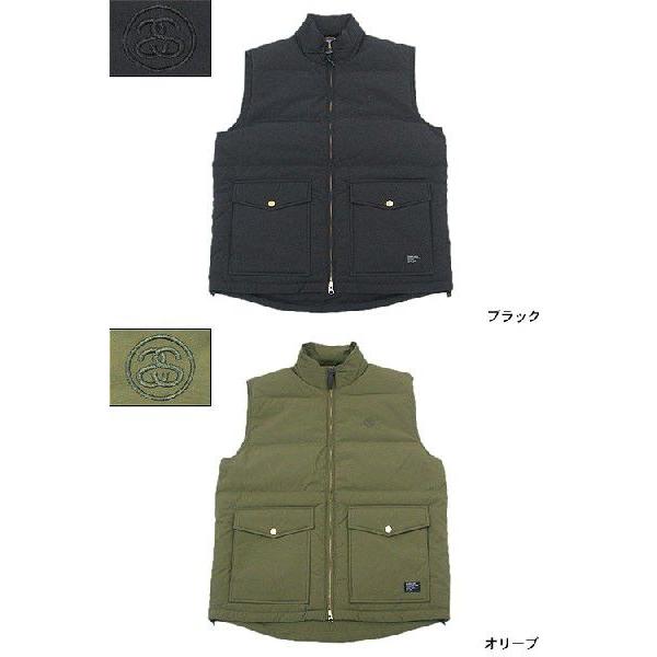 STUSSY（ステューシー） STUSSY Brass Puffa ベスト(stussy vest