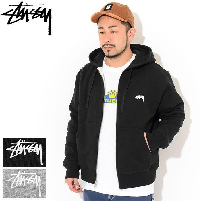 STUSSY（ステューシー） パーカー ジップアップ メンズ 21SP Thermal