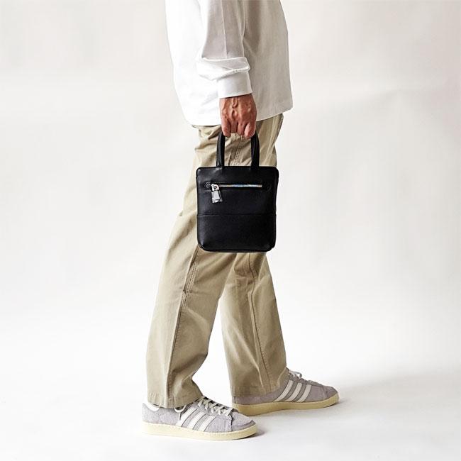 aniary（アニアリ） (正規販売店) 本革 ミニ トート バッグ メンズ