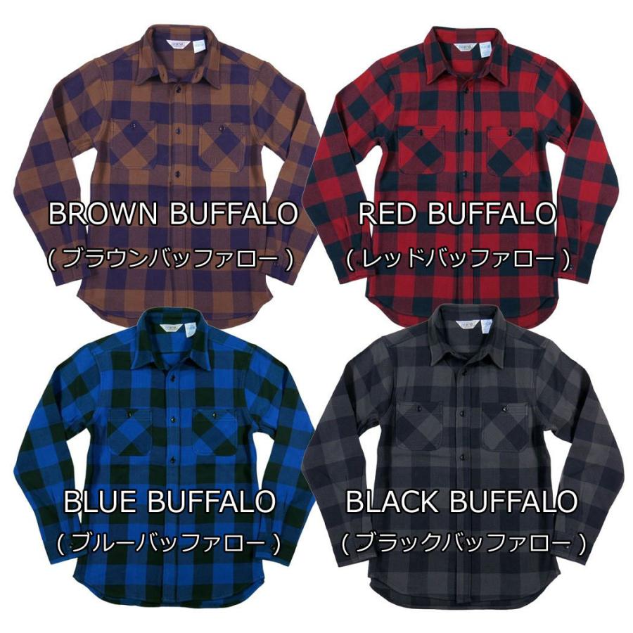 FIVEBROTHER（ファイブブラザー） バッファローチェック 長袖 ヘビー