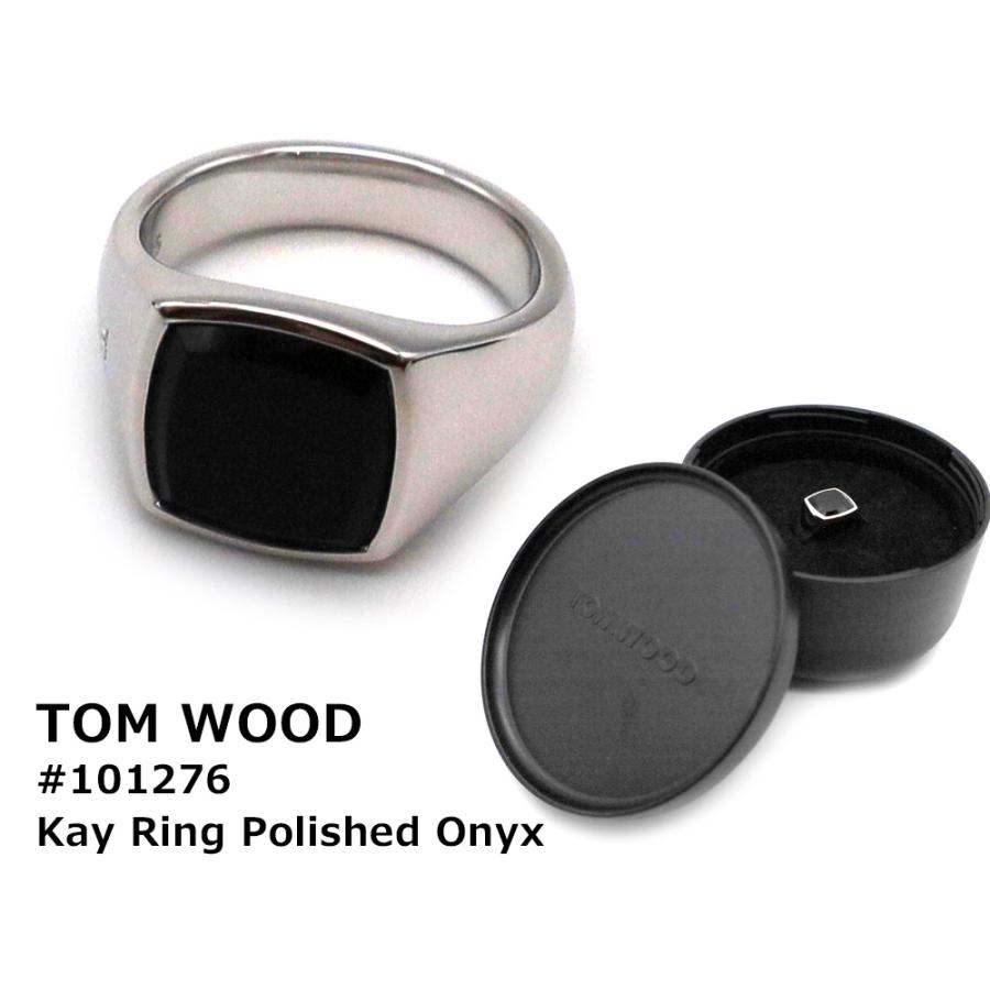 TOM WOOD（トムウッド） リング 指輪 ケイ ポリッシュ オニキス 101276