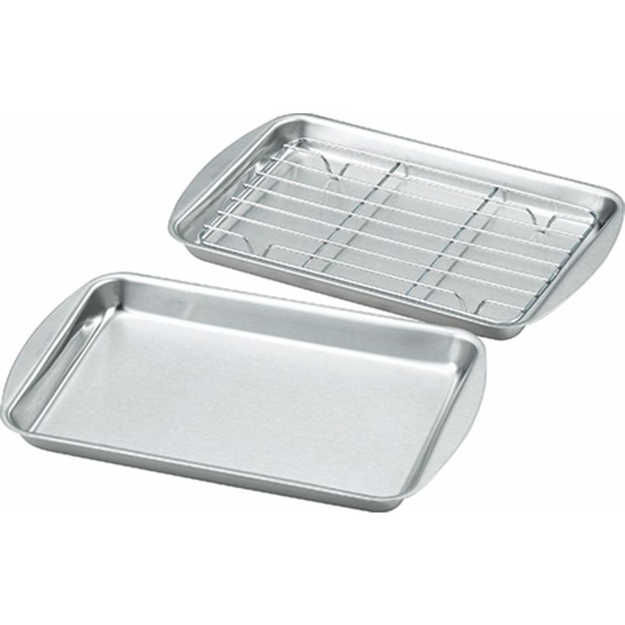 料理用ステンレス製バット クッキングトレー3点セット 重ねて収納
