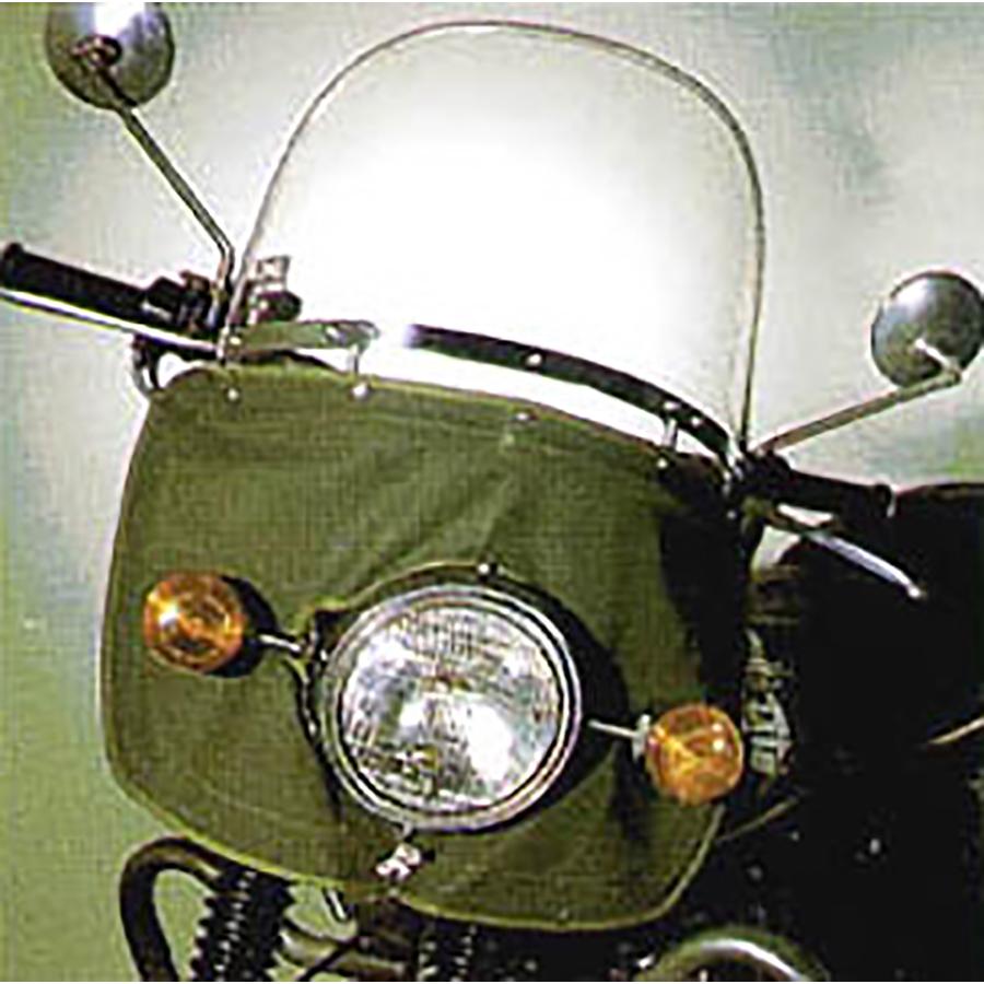 旭風防 ウインドシールド No.99 MINI パイプハンドル用 af バイザー